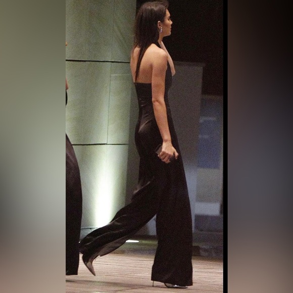 Solace London Plunging Neck Jumpsuit - Picture 2 of 5